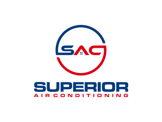 Superior Air Conditioning  logo design by scolessi