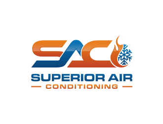 Superior Air Conditioning  logo design by mbamboex