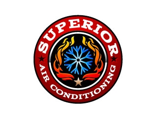 Superior Air Conditioning  logo design by deva