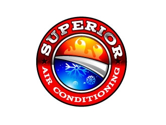 Superior Air Conditioning  logo design by deva