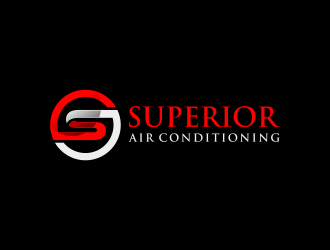 Superior Air Conditioning  logo design by scolessi