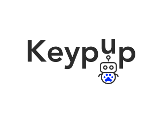 Keypup logo design by BlessedArt