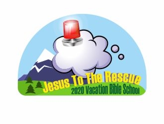 Jesus To The Rescue - 2020 Vacation Bible School logo design by flomaster