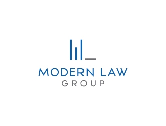 Modern Law Group logo design by aryamaity