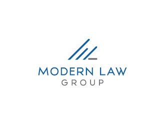 Modern Law Group logo design by aryamaity