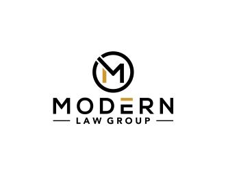 Modern Law Group logo design by pakderisher