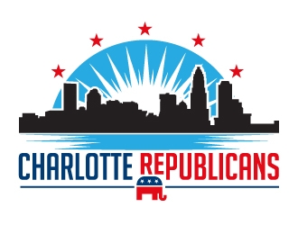 Charlotte Republicans logo design by Suvendu