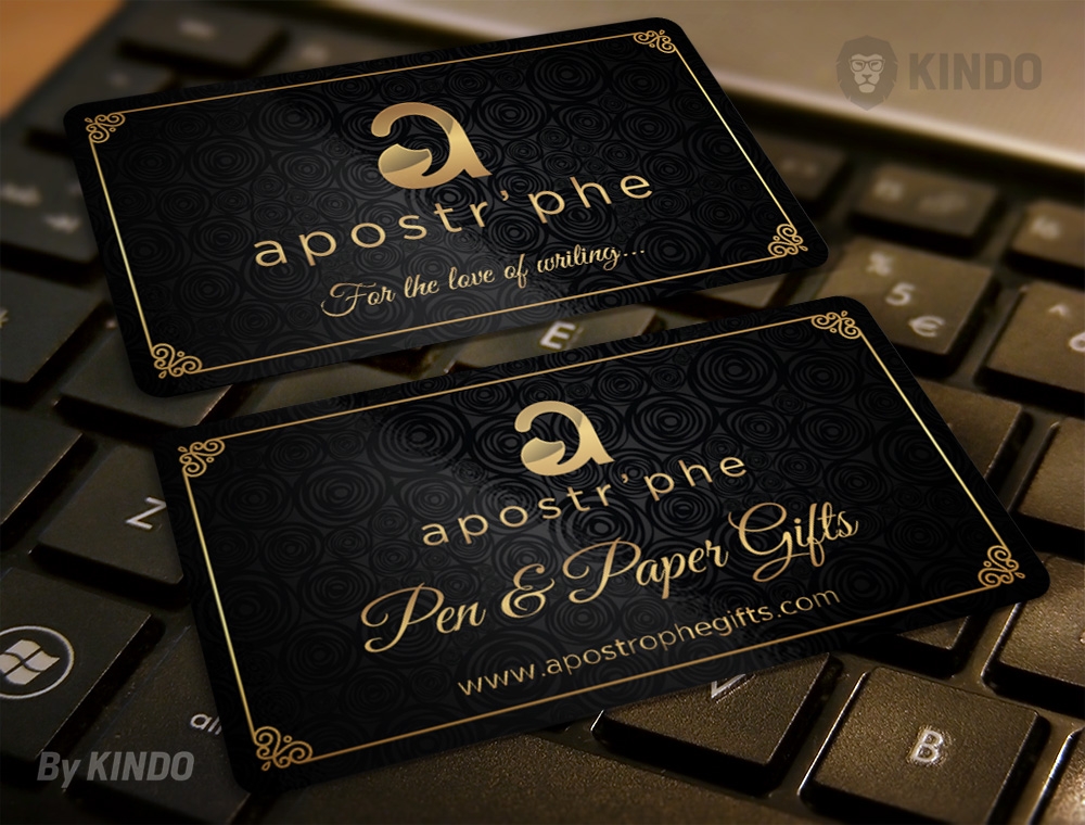 Apostrphe logo design by Kindo
