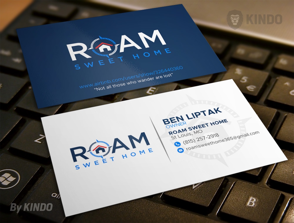 Roam Sweet Home logo design by Kindo