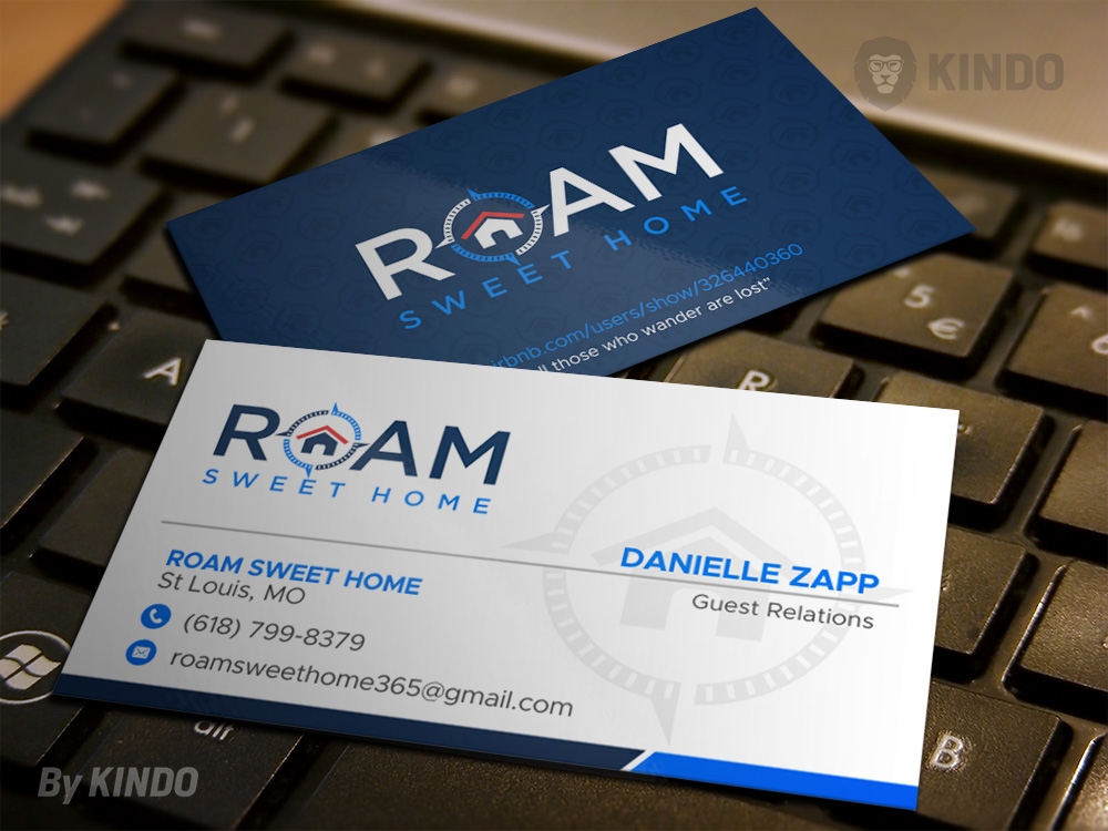 Roam Sweet Home logo design by Kindo