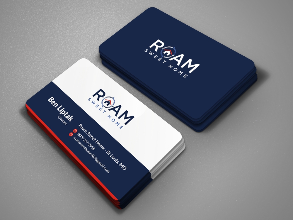 Roam Sweet Home logo design by Ulid