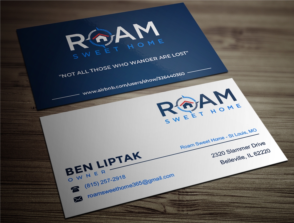 Roam Sweet Home logo design by zizze23