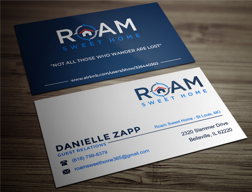 Roam Sweet Home logo design by zizze23