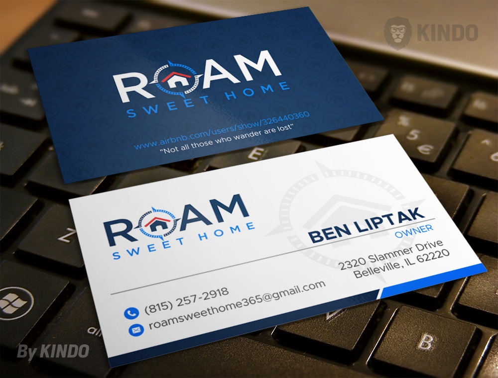 Roam Sweet Home logo design by Kindo