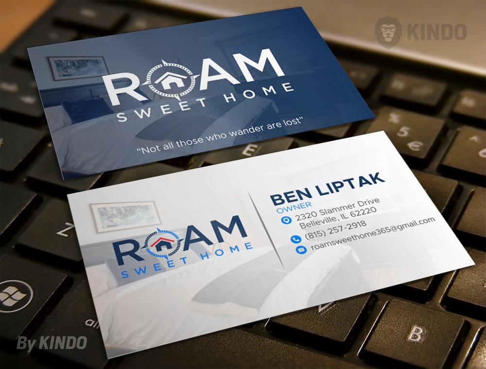 Roam Sweet Home logo design by Kindo