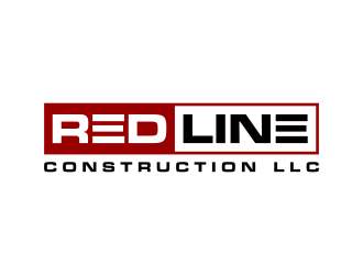 Redline Construction LLC logo design by p0peye