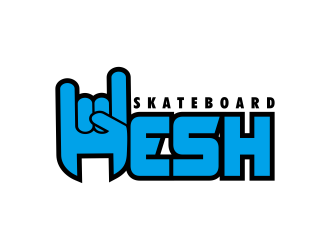 Hesh Skating logo design by FirmanGibran