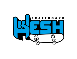 Hesh Skating logo design by FirmanGibran