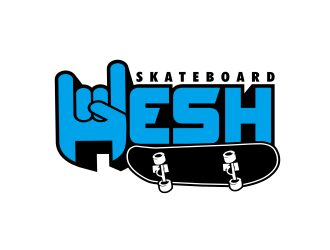 Hesh Skating logo design by FirmanGibran