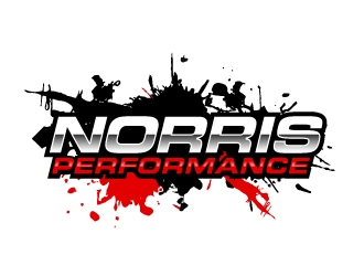 Norris Performance logo design by AamirKhan
