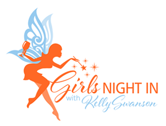 Girls Night In with Kelly Swanson logo design by ingepro