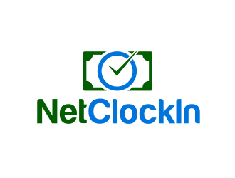 NetClockIn logo design by serprimero