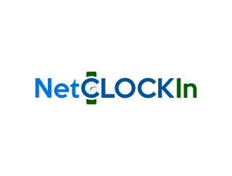 NetClockIn logo design by ubai popi