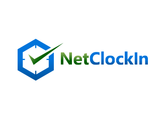 NetClockIn logo design by BeDesign