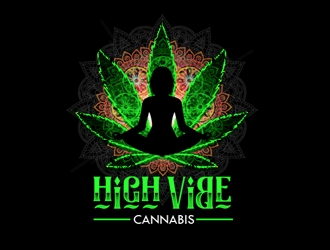 high vibe cannabis  logo design by avatar