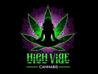 high vibe cannabis  logo design by avatar