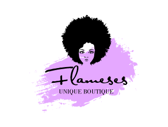 Flameses Unique boutique logo design by torresace