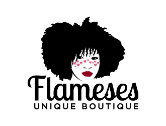 Flameses Unique boutique logo design by iamjason