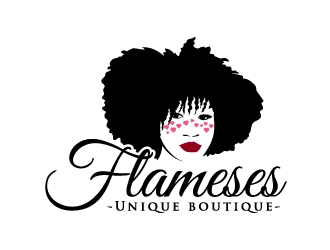 Flameses Unique boutique logo design by iamjason