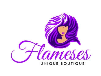 Flameses Unique boutique logo design by avatar