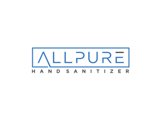 ALLPURE HAND SANITIZER logo design by bricton