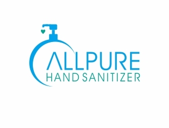 ALLPURE HAND SANITIZER logo design by langitBiru