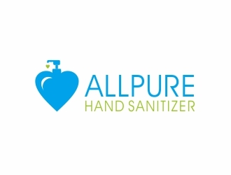 ALLPURE HAND SANITIZER logo design by langitBiru