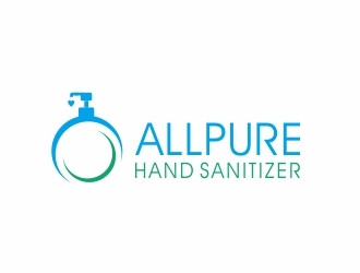 ALLPURE HAND SANITIZER logo design by langitBiru