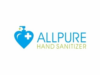 ALLPURE HAND SANITIZER logo design by langitBiru