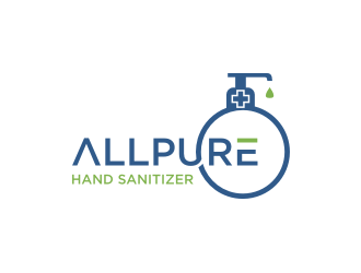 ALLPURE HAND SANITIZER logo design by Adundas