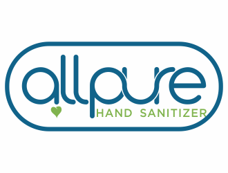 ALLPURE HAND SANITIZER logo design by hopee