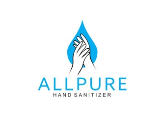 ALLPURE HAND SANITIZER logo design by creativemind01