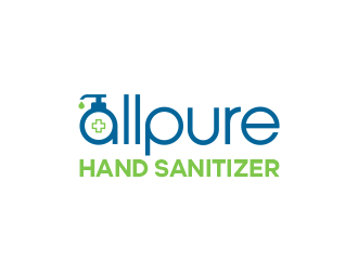 ALLPURE HAND SANITIZER logo design by zonpipo1