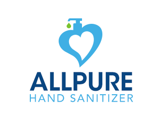 ALLPURE HAND SANITIZER logo design by kunejo