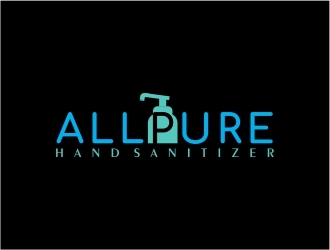 ALLPURE HAND SANITIZER logo design by amazing