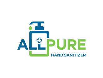 ALLPURE HAND SANITIZER logo design by zonpipo1