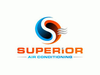 Superior Air Conditioning  logo design by lestatic22