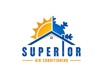 Superior Air Conditioning  logo design by deddy