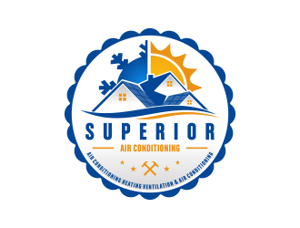 Superior Air Conditioning  logo design by deddy