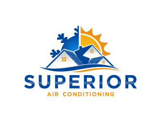 Superior Air Conditioning  logo design by deddy